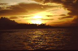 Sonnenuntergang Amazonas